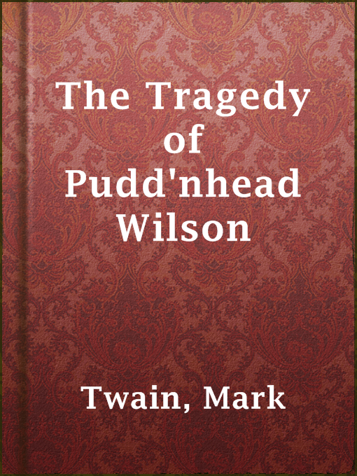 תמונה של  The Tragedy of Pudd'nhead Wilson